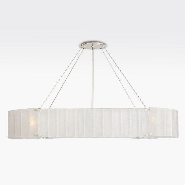 Willamette  Oval Crystal Chandelier 60"