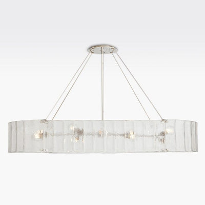 Willamette  Oval Crystal Chandelier 60"