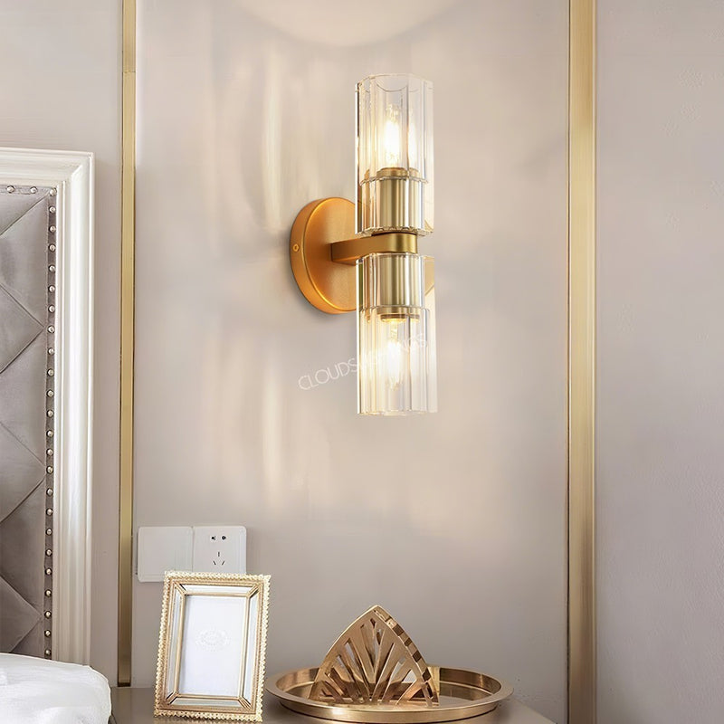 Wine-Glass Series Crystal Wall Sconce