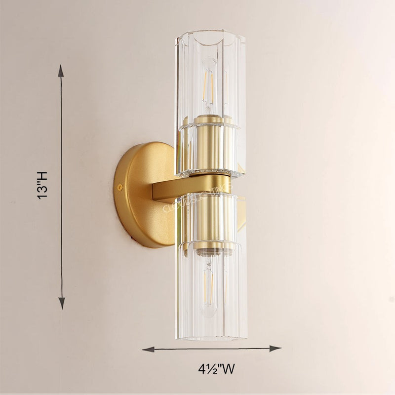 Wine-Glass Series Crystal Wall Sconce