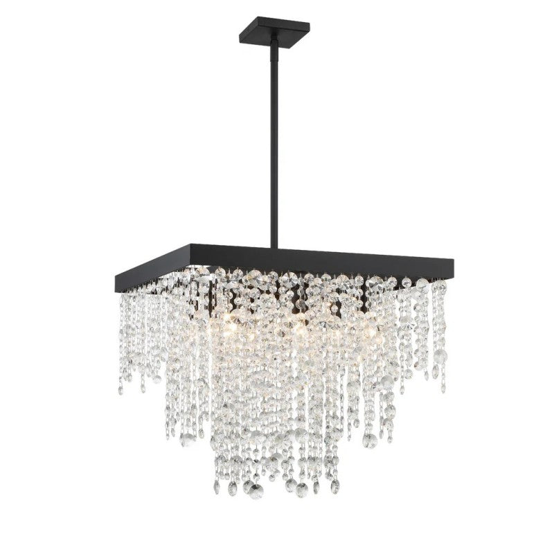 Winham 8 Lights Square Chandelier 22"