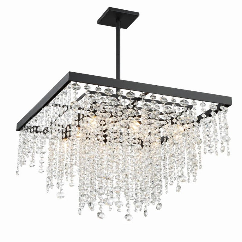 Winham 8 Lights Square Chandelier 22"