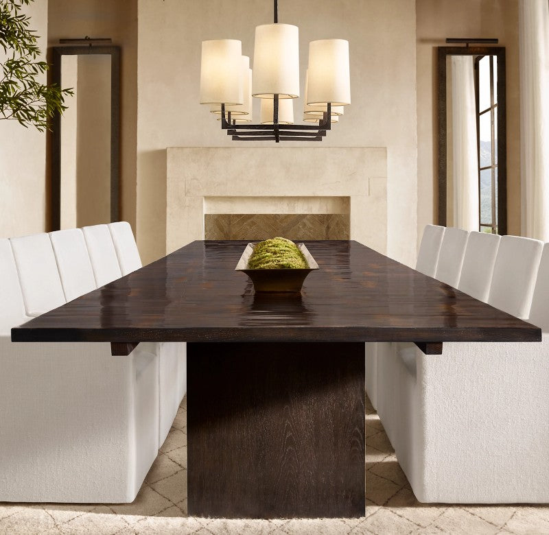 Wright Linear Chandelier 54"L 72"L