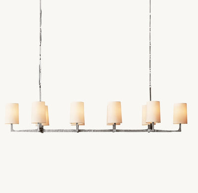 Wright Linear Chandelier 54"L 72"L