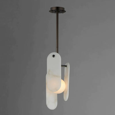 Alabaster Destiny Single Pendant Light