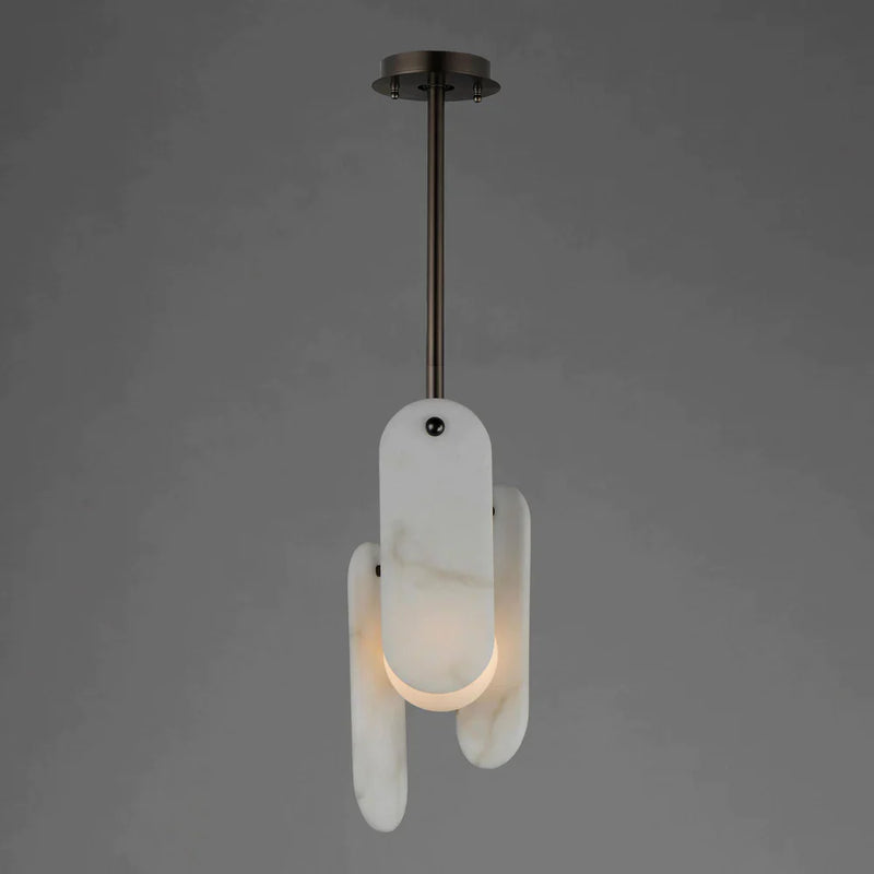 Alabaster Destiny Single Pendant Light