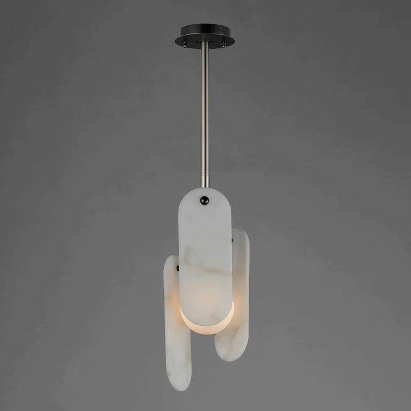 Alabaster Destiny Single Pendant Light