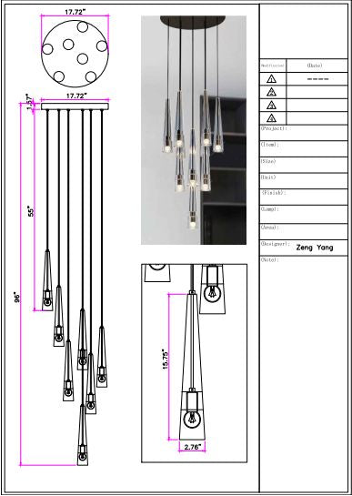 Apollo Round Crystal Chandelier (customize)