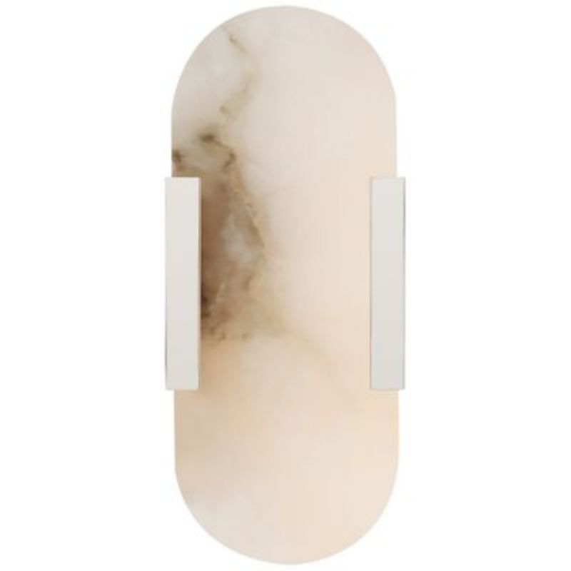 Alabaster Joy Oval Wall Sconce 10"