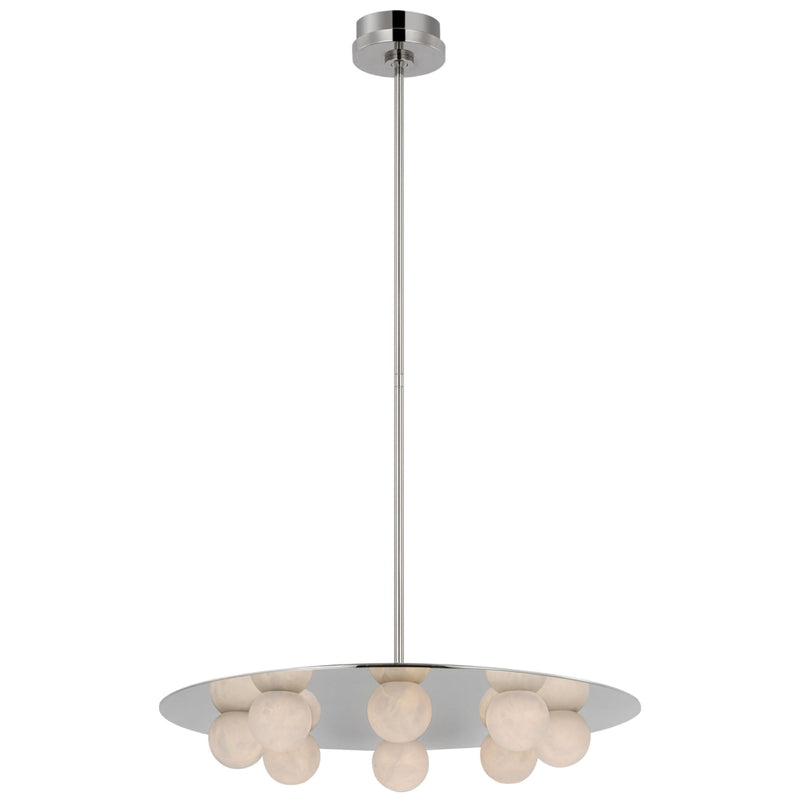 Alabaster Kelly 8 Lights Pendant Chandelier 24"W