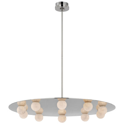 Alabaster Kelly 10 Lights Pendant Chandelier 36"W