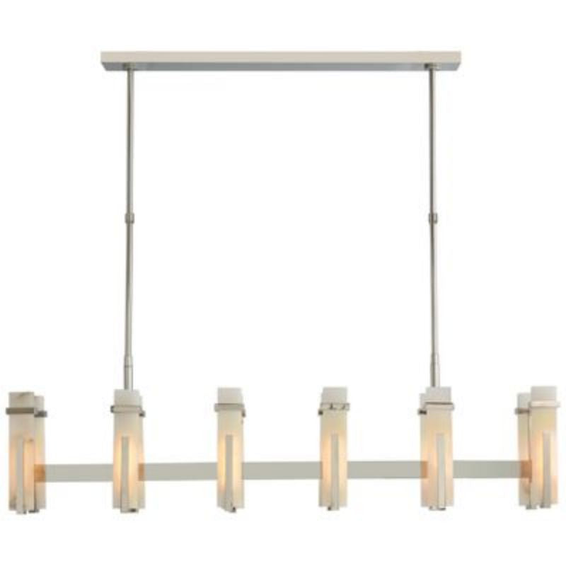 Alabaster Galaxy Large Linear Chandelier 55"