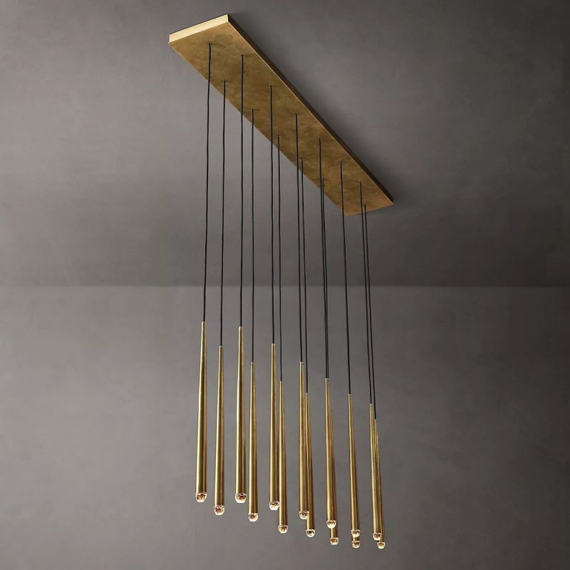 Charlotte Tubular Linear Chandlier 72"