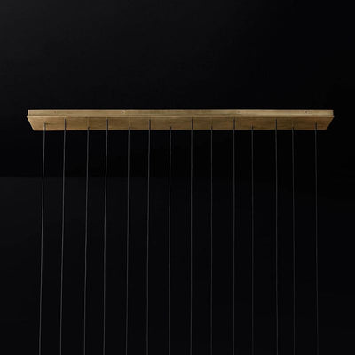 Charlotte Tubular Linear Chandlier 72"