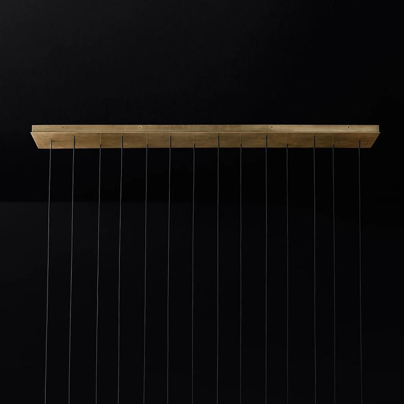 Charlotte Tubular Linear Chandlier 72"