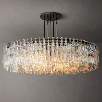 Mia Crystal Round Chandelier 60"