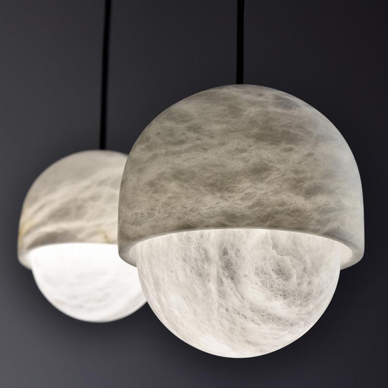 Alabaster Art Small Pendant Light