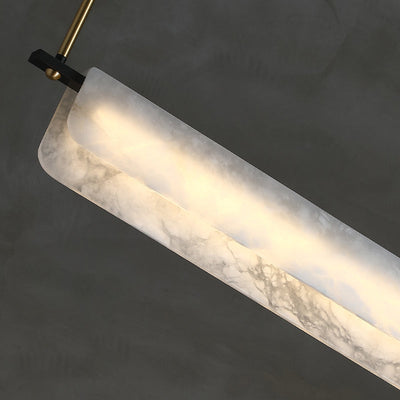 Alabaster Linear Chandelier