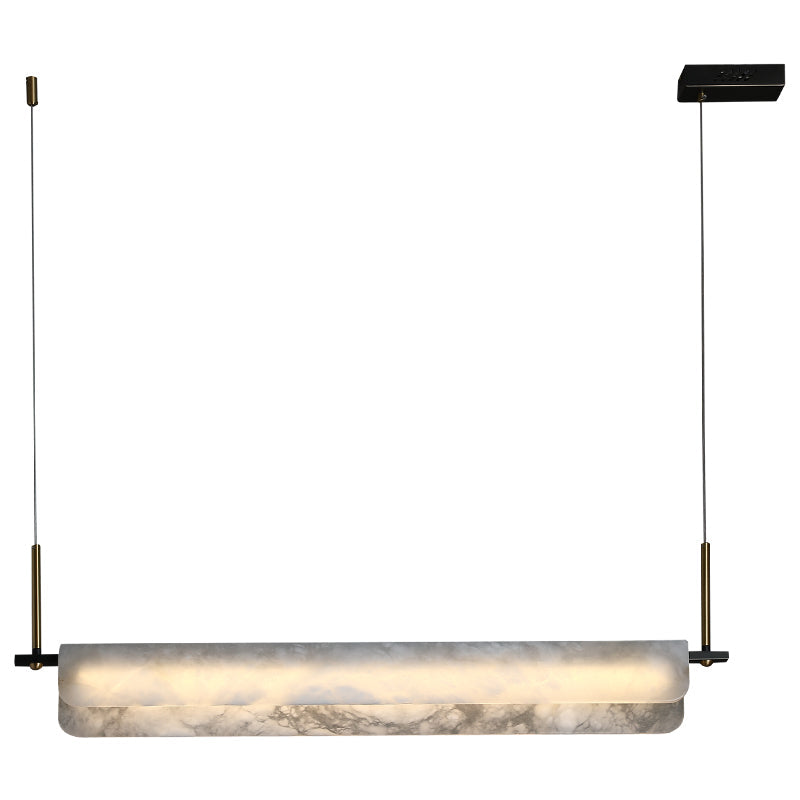 Alabaster Linear Chandelier