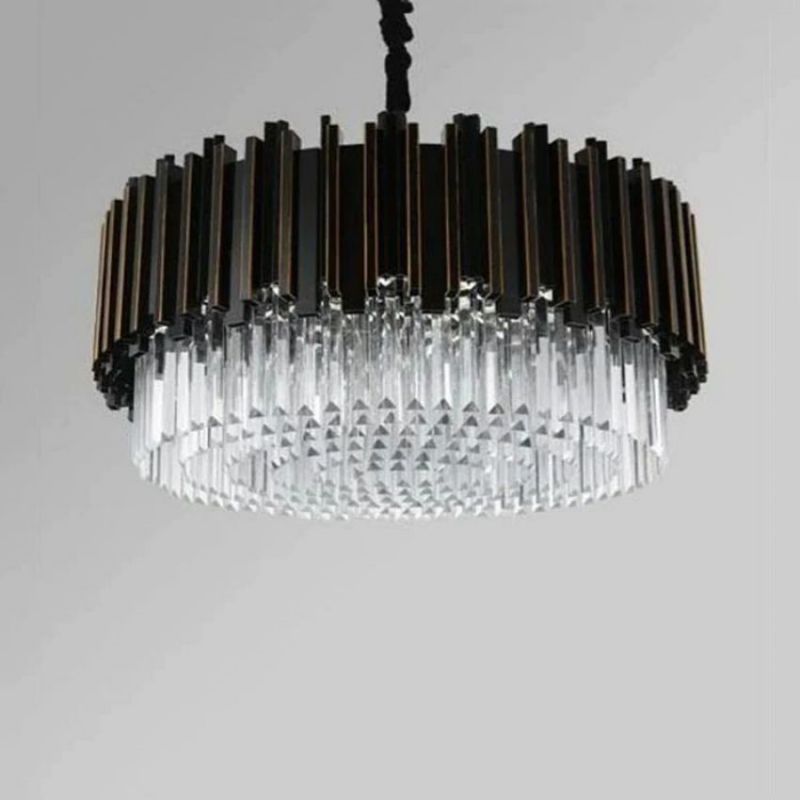 Bourbons Alfonso Crystal Round Chandelier