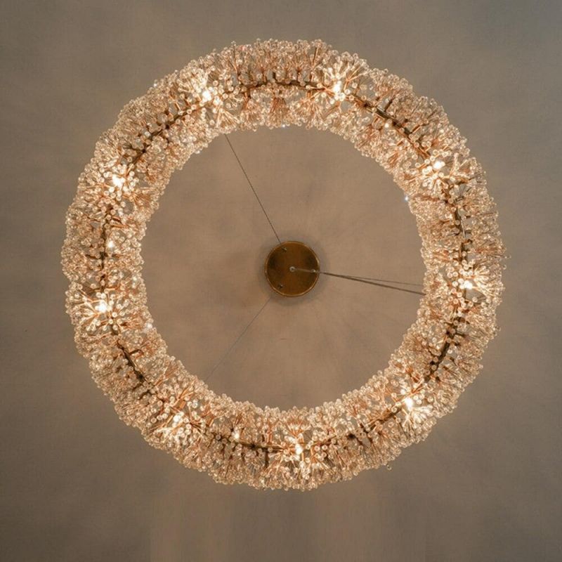 Alva Crystal Ring Chandelier