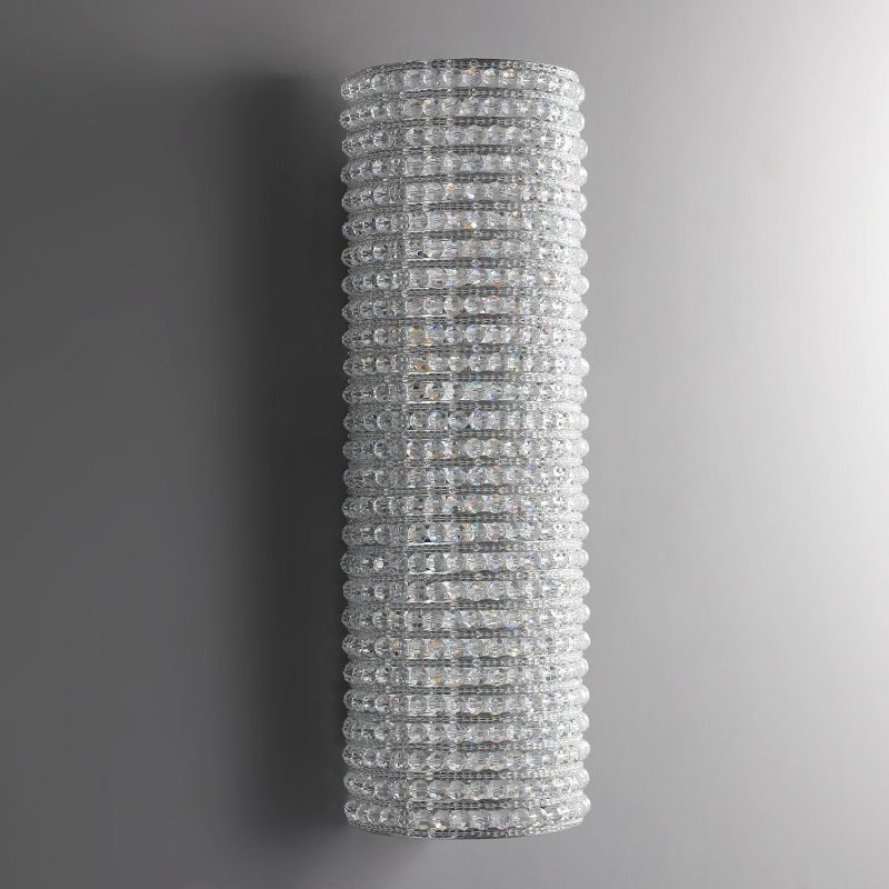 Lora Crystal Beads Wall Sconce 21"H