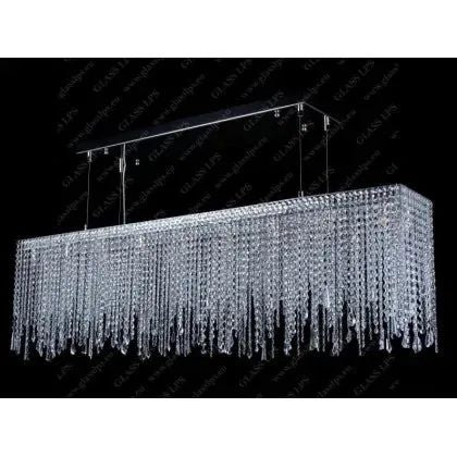 Morlia 20 Lights  Rectangle Crystal Chandelier