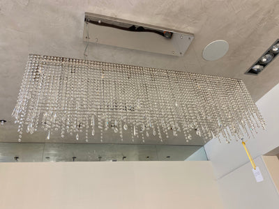 Morlia 20 Lights  Rectangle Crystal Chandelier