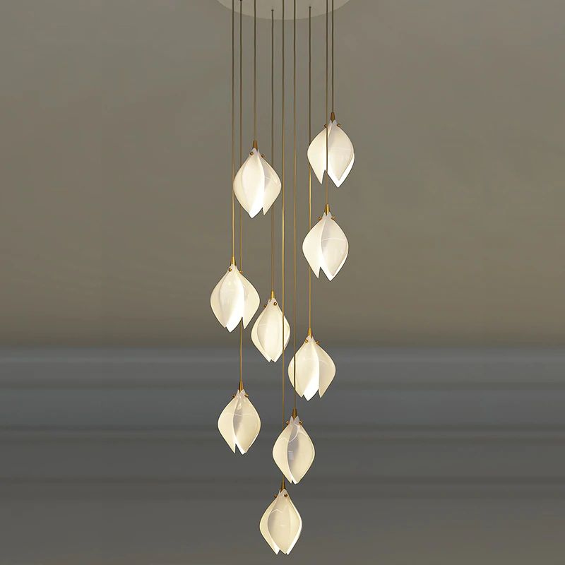 Ceramic Bloom Chandelier