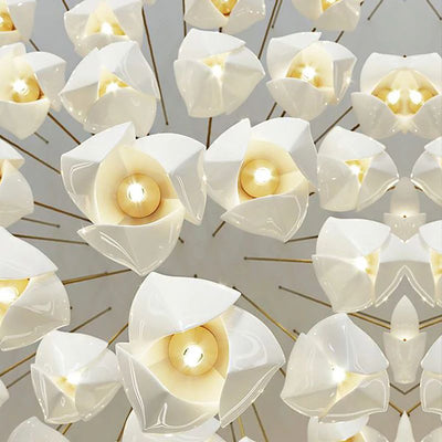 Ceramic Bloom Chandelier