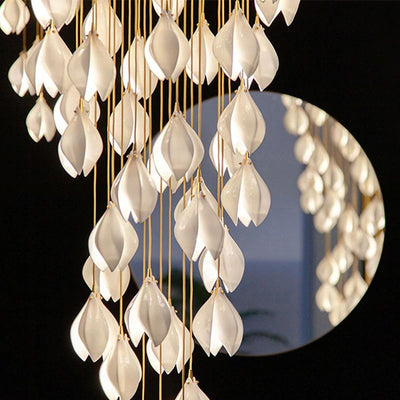 Ceramic Bloom Chandelier