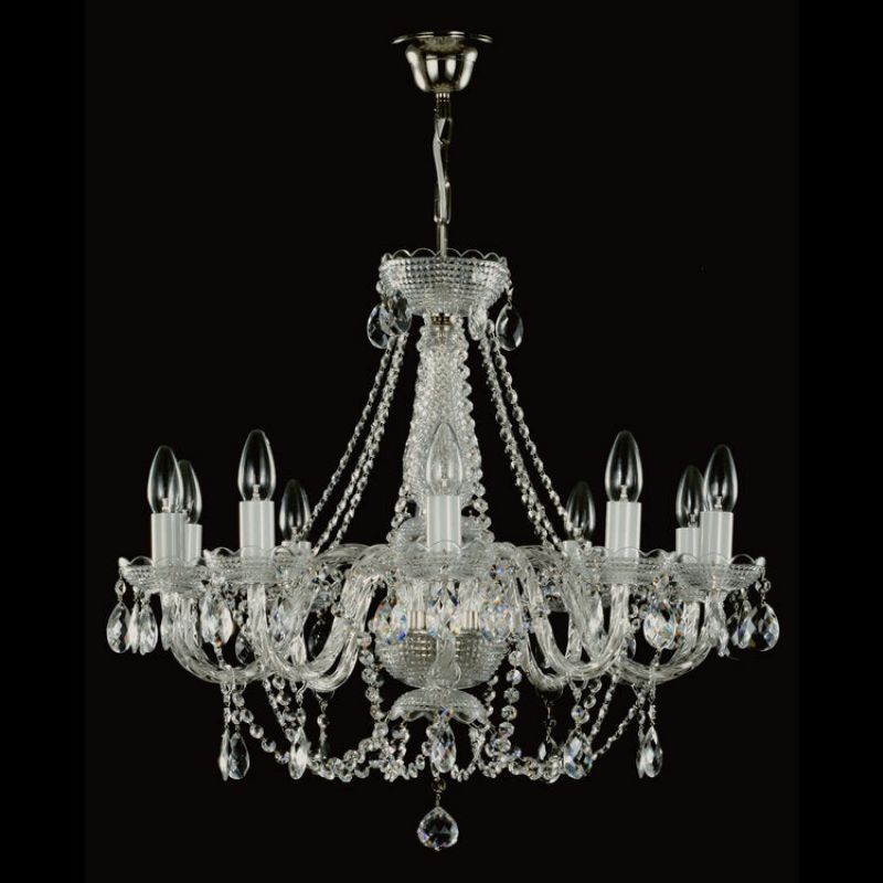 Antique Felicity 10 Lights Crystal  Chandelier