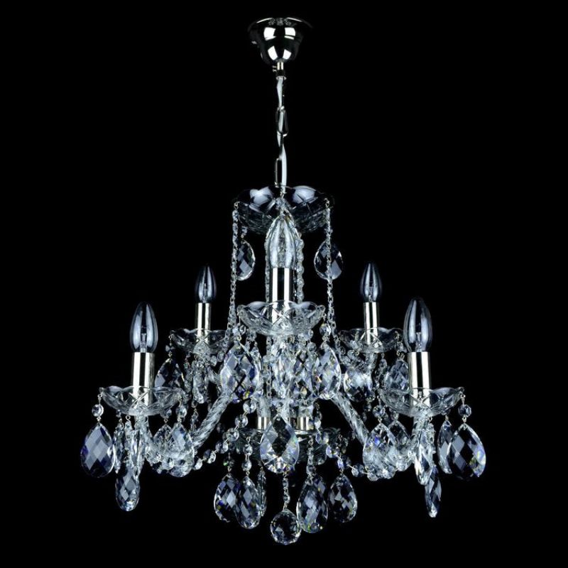 Antique Maniera 6 Lights Crystal  Chandelier