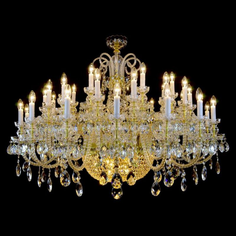 Antique Reign 49 Lights Crystal Chandelier