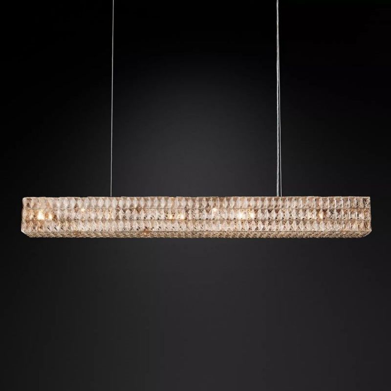 Medicis Crystal Linear Chandelier