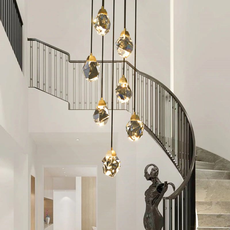 Nicole Crystal Multi-Lights Chandelier