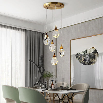 Nicole Crystal Multi-Lights Chandelier