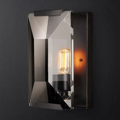 Hewson Multicurve Crystal Wall Sconce