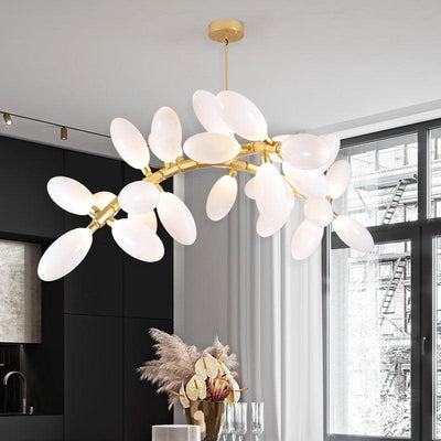 Escamoles Linear Grape Chandelier 57" L