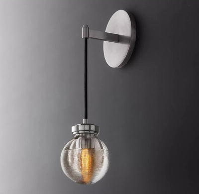 Fantasy Pearl Glass Ball Single-Head Wall Sconce