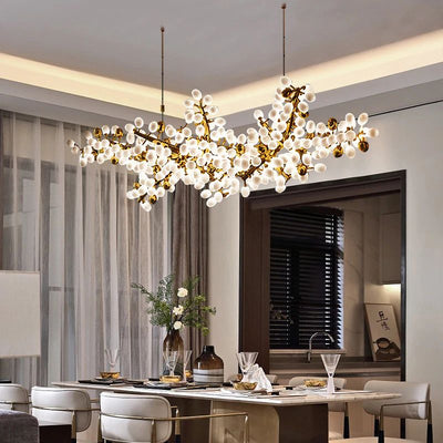 Escamoles Horizontal Grape Chandelier