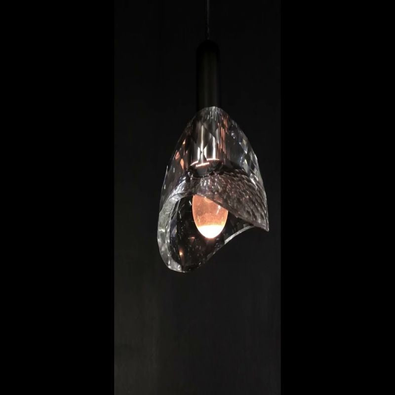 Hellen Crystal Pendant Black