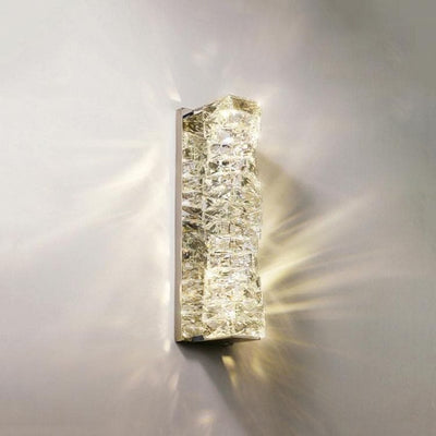 Irregular Crystal Block Wall Sconce