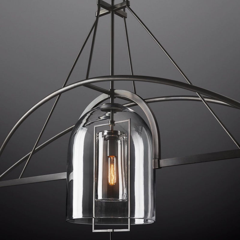 Sophia Linear Chandelier 61"