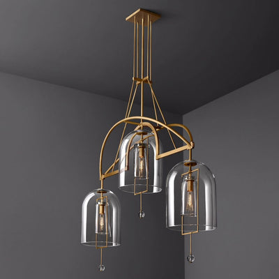 Sophia Linear Chandelier 61"