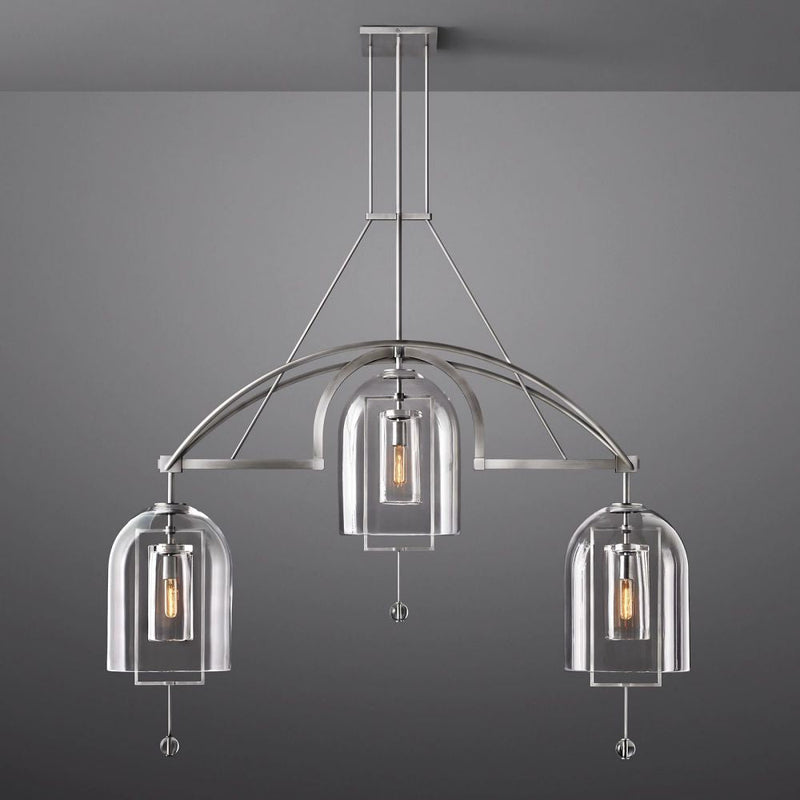 Sophia Linear Chandelier 61"