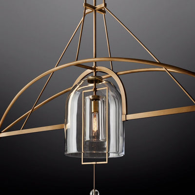 Sophia Linear Chandelier 61"