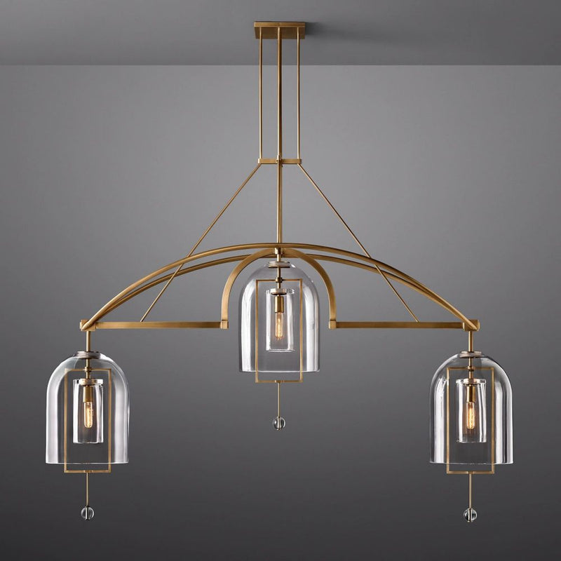 Sophia Linear Chandelier 73"