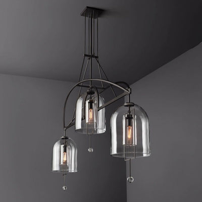 Sophia Linear Chandelier 85"