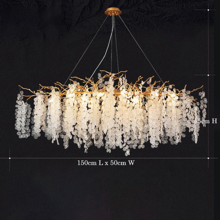 Lorna Fortune Tree Pendant Light Fixtures Ceiling Hanging Chandeliers